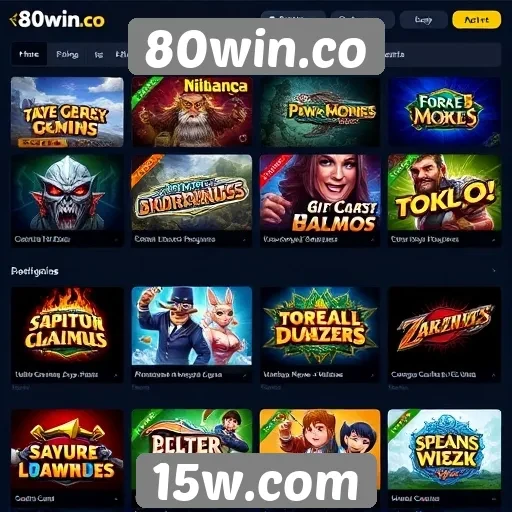 Avaliação das opções de jogos oferecidas no site